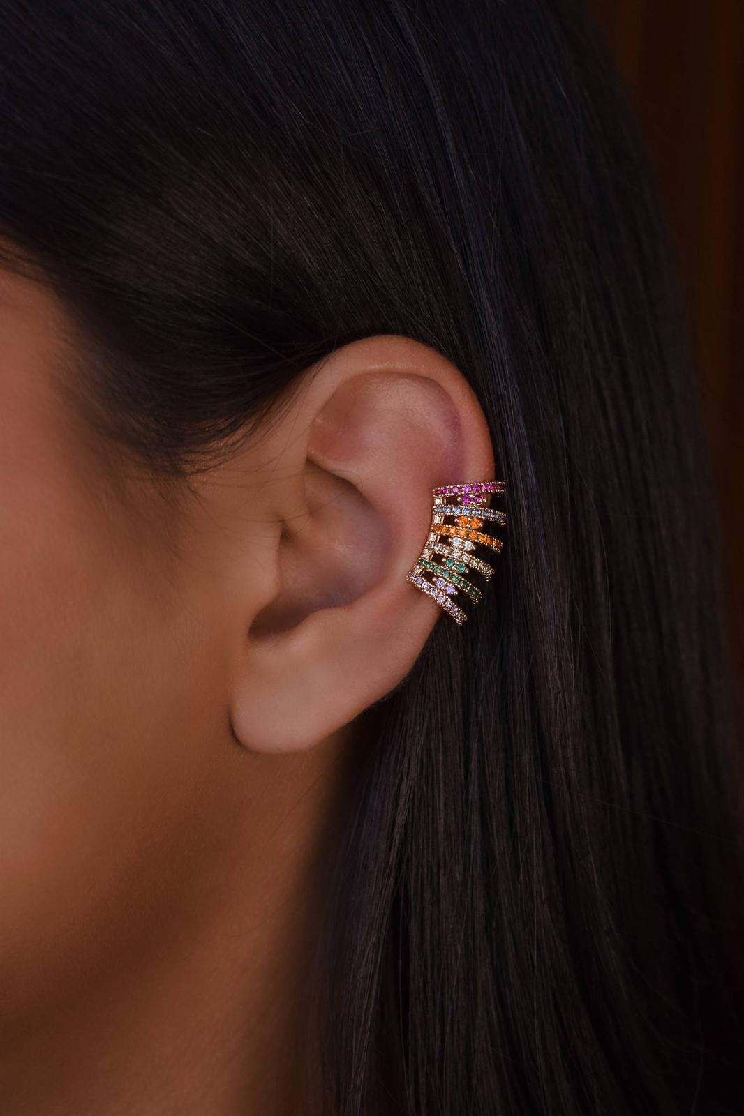 Piercing Fake Colorido