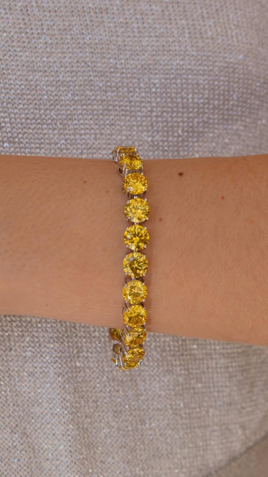 Pulseira Riviera Amarela
